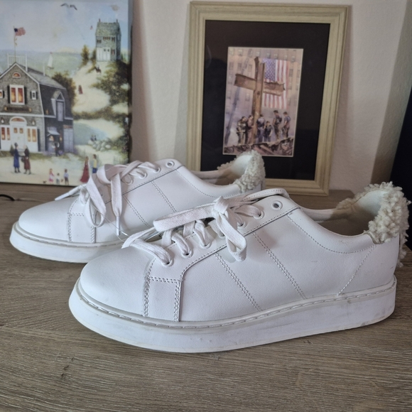 Ralph Lauren Shoes - Ralph Lauren White Sneakers with Cozy Lining